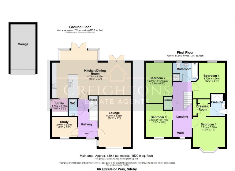 66 Excelsior Way Sileby floorplan