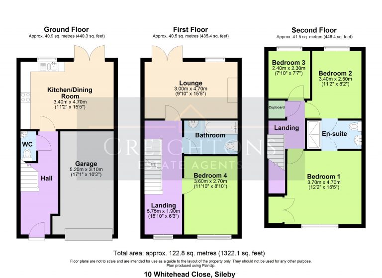 10 Whitehead Close, Sileby floorplan