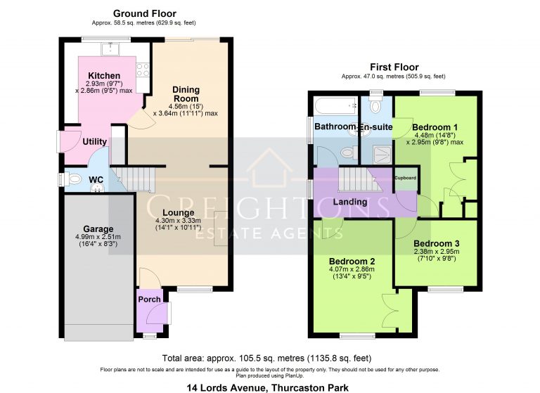 14 Lords Avenue, Thurcaston Park - all floors