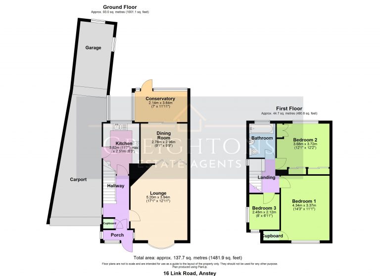 16 Link Road, floorplan