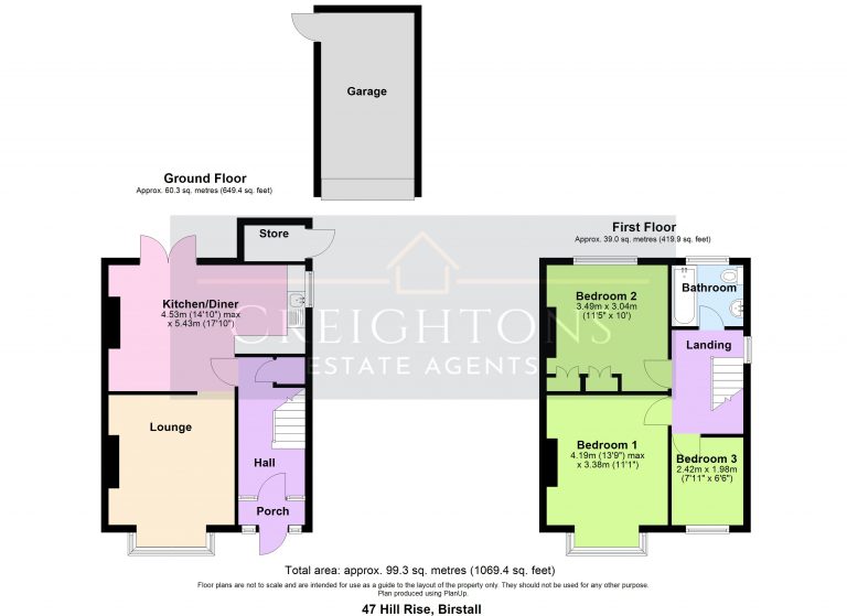 47 Hill Rise, Birstall