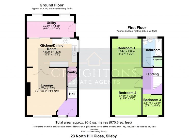 23 North Hill Close, Sileby FP