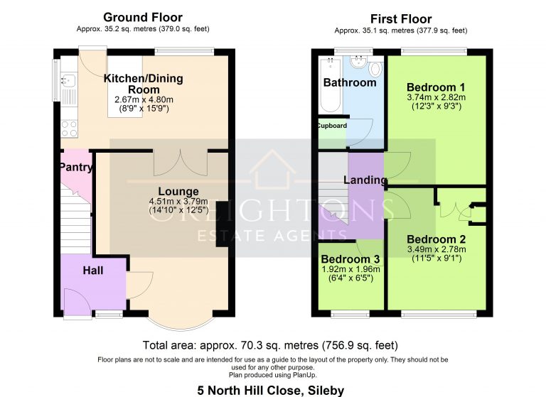 5 North Hill Close, Sileby FP