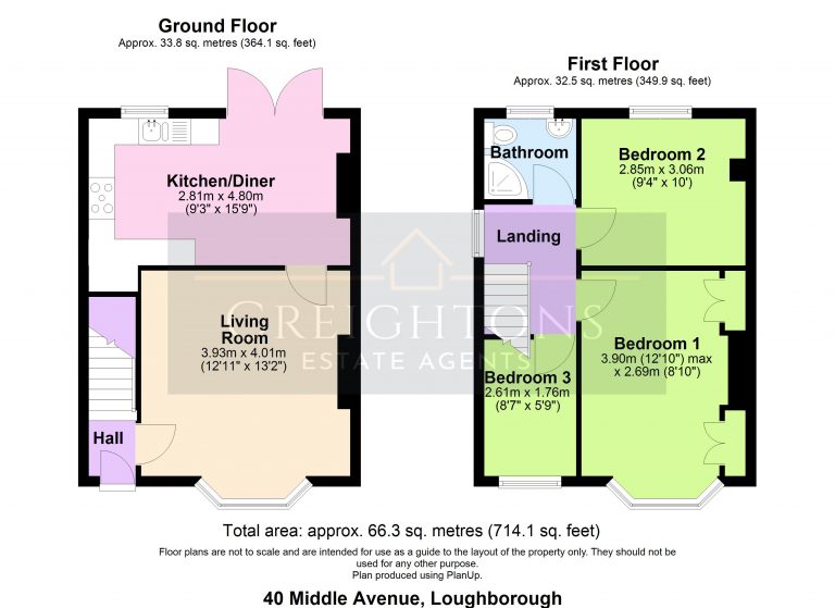 40 Middle Avenue, Loughborough ammended